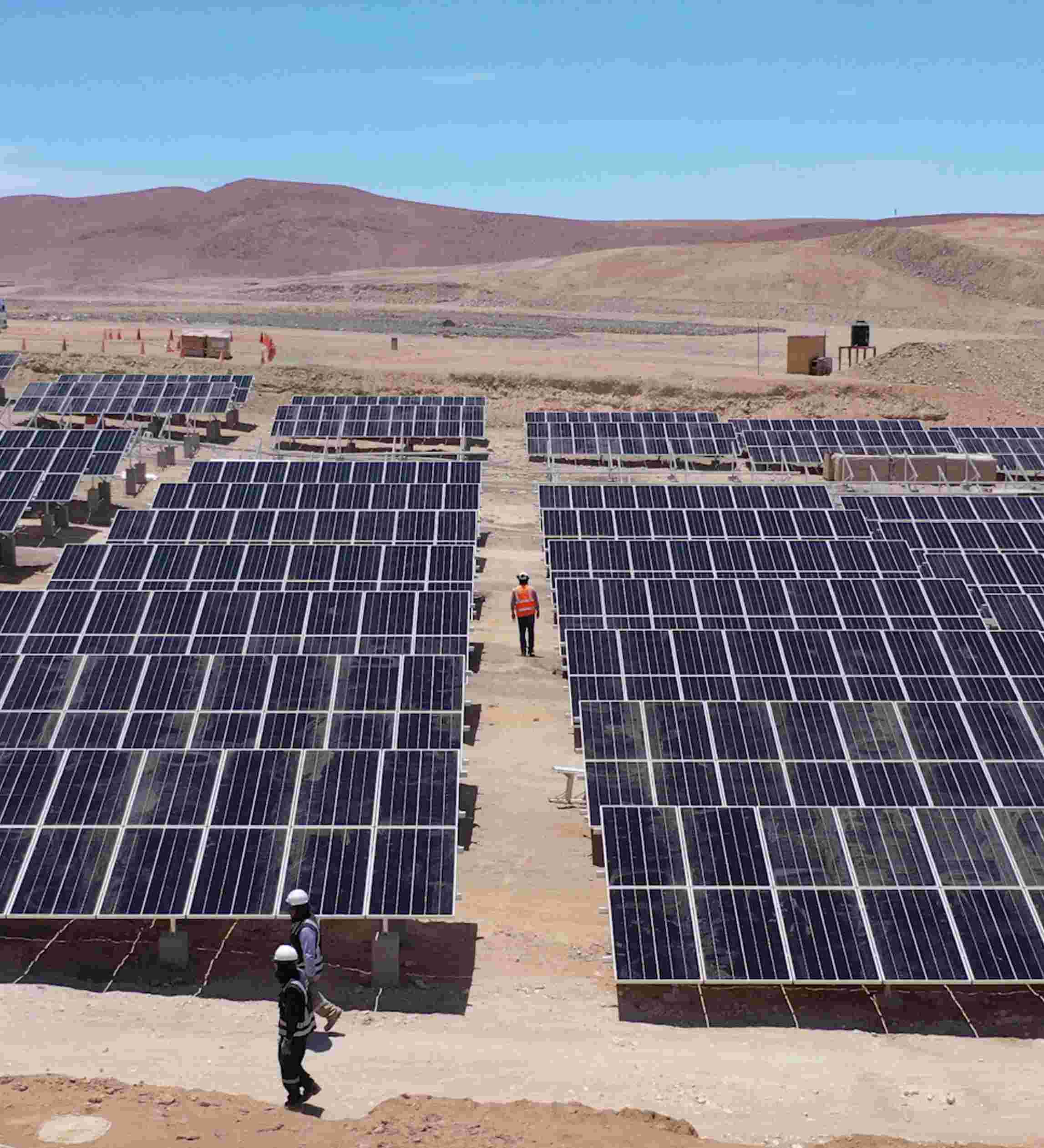 Comunicación digital: Central Solar Fotovoltaica Caraveli